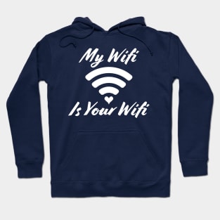 My wifi is your wifi Hoodie